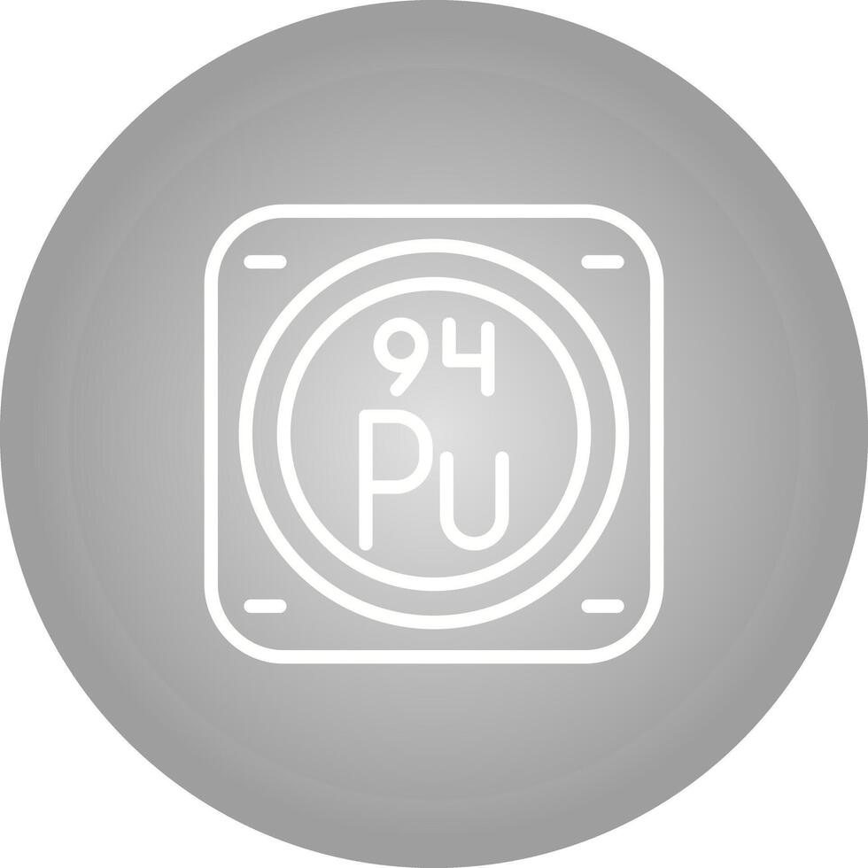 Plutonium Vektor Symbol