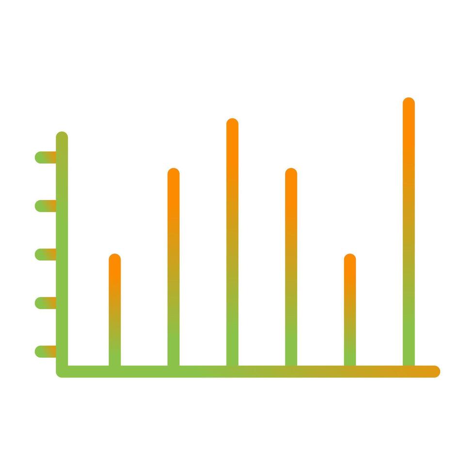 Statistik-Vektorsymbol vektor