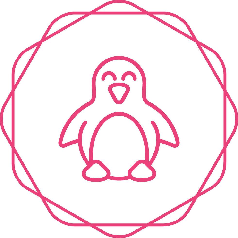 Pinguin-Vektor-Symbol vektor