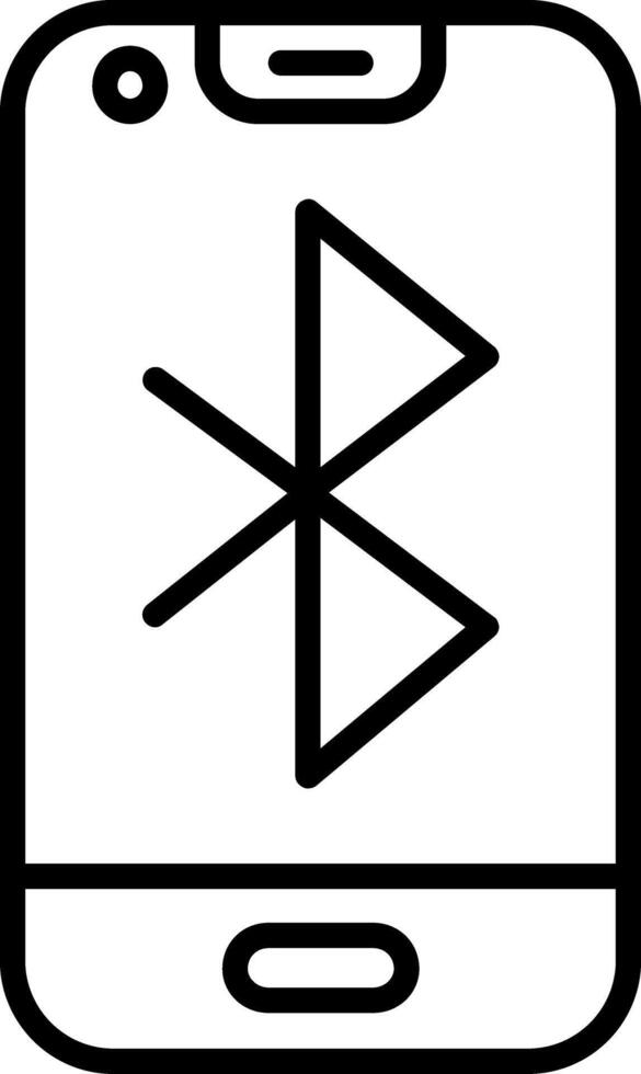 Bluetooth-vektorikon vektor