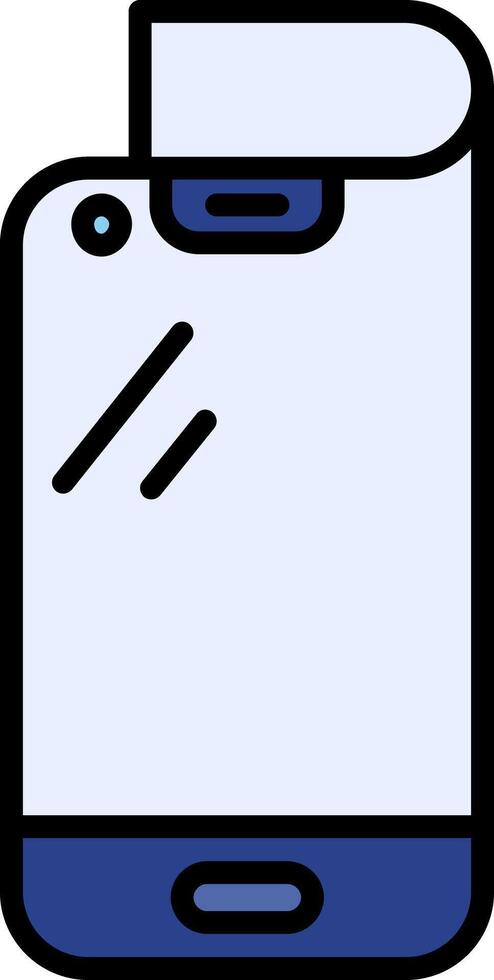 faltbar Smartphone Vektor Symbol