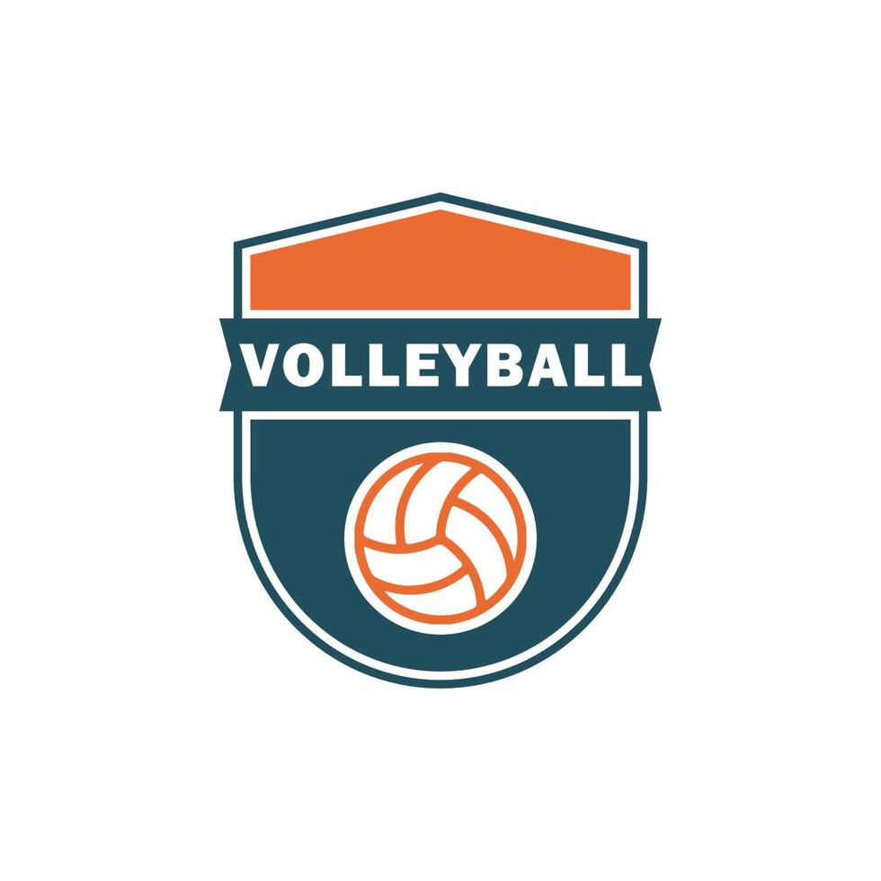 Volleyball-Logo-Club vektor