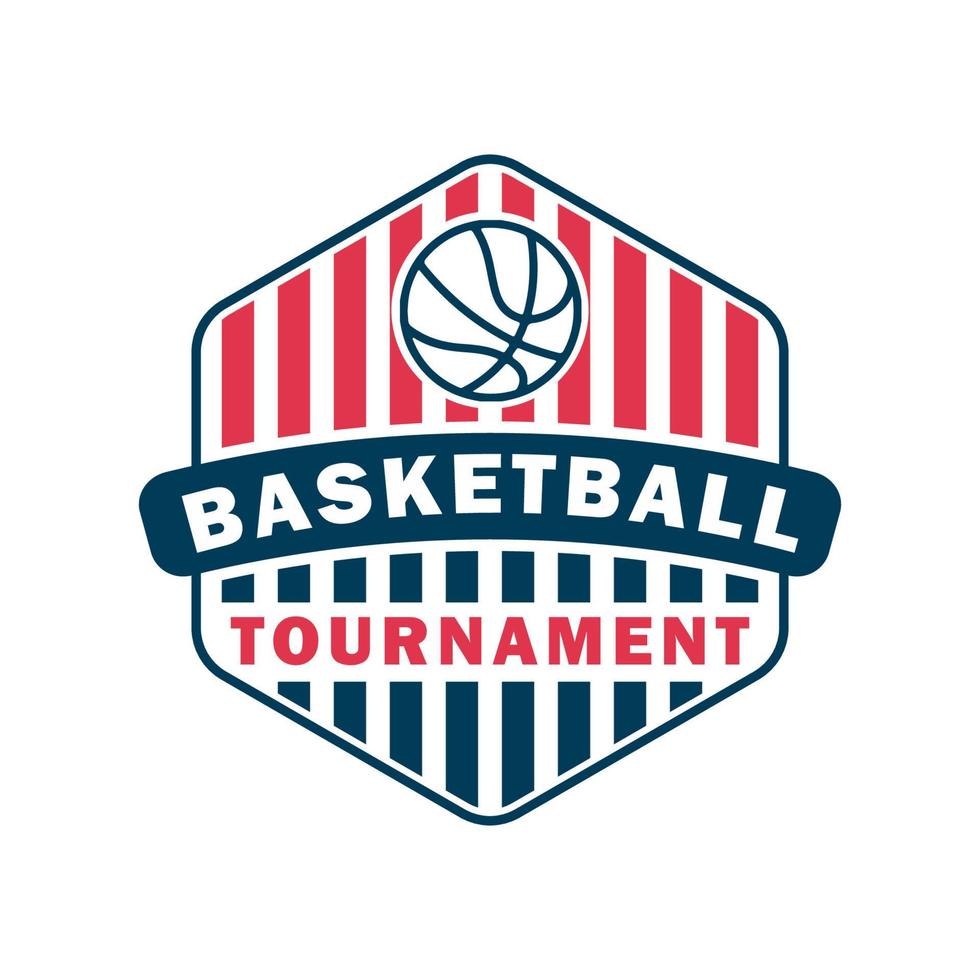 basket turnering logotyp vektor