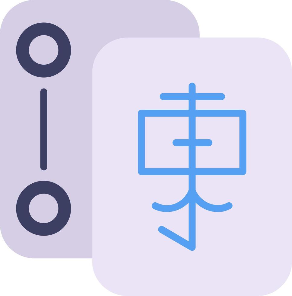 Mahjong Vektor Symbol