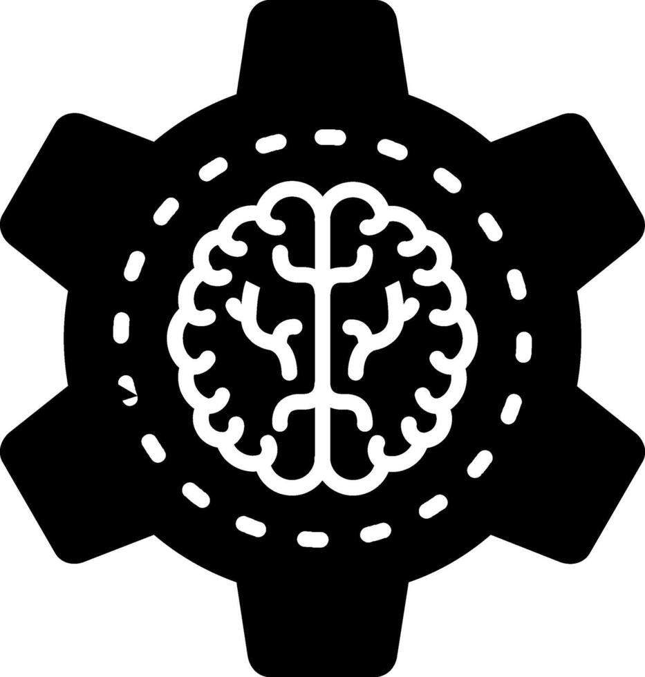 Zahnrad-Vektor-Symbol vektor