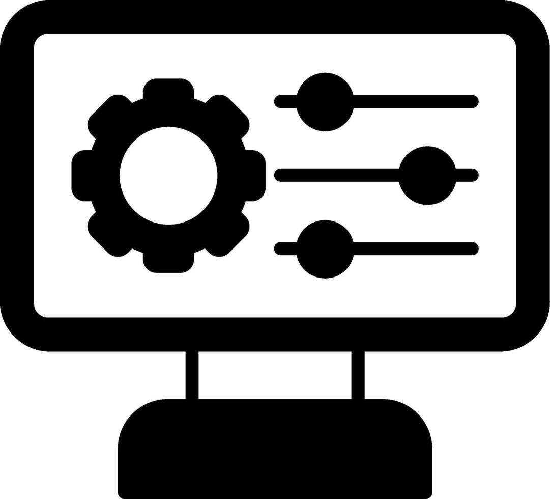 inställningar vektor ikon