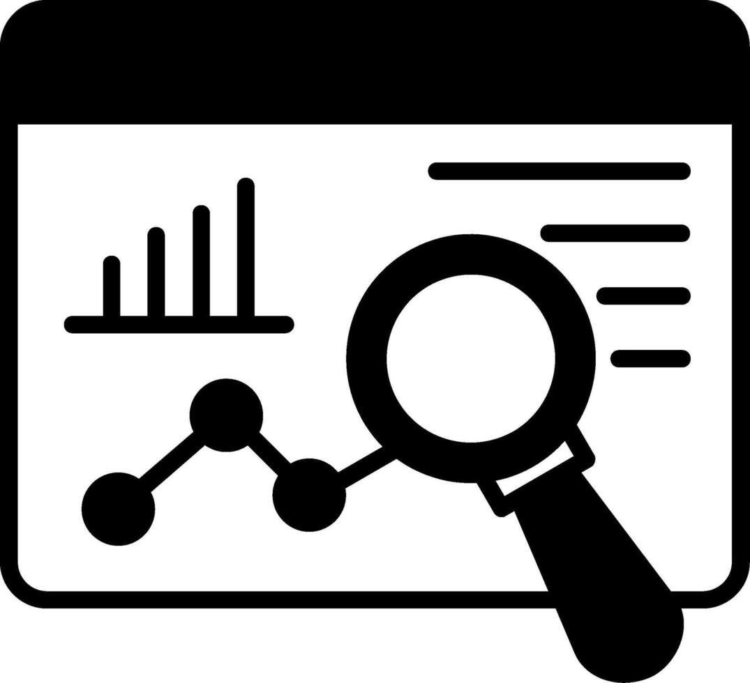 marknadsundersökning vektor ikon