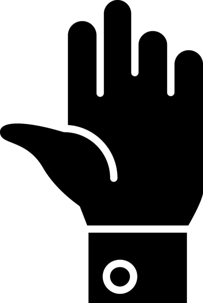 Hand-Vektor-Symbol vektor