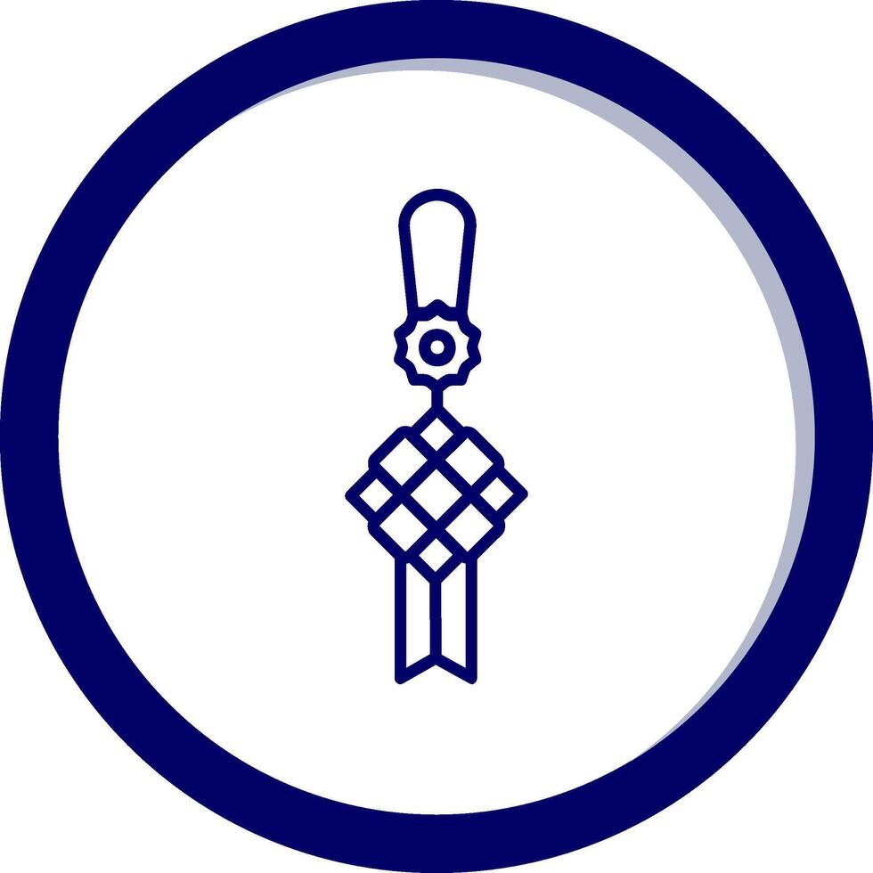 Ketupat-Vektorsymbol vektor