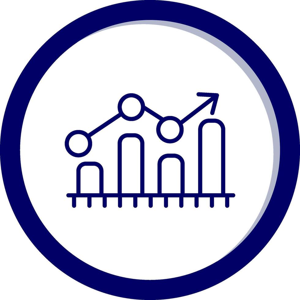 bar Diagram vektor ikon