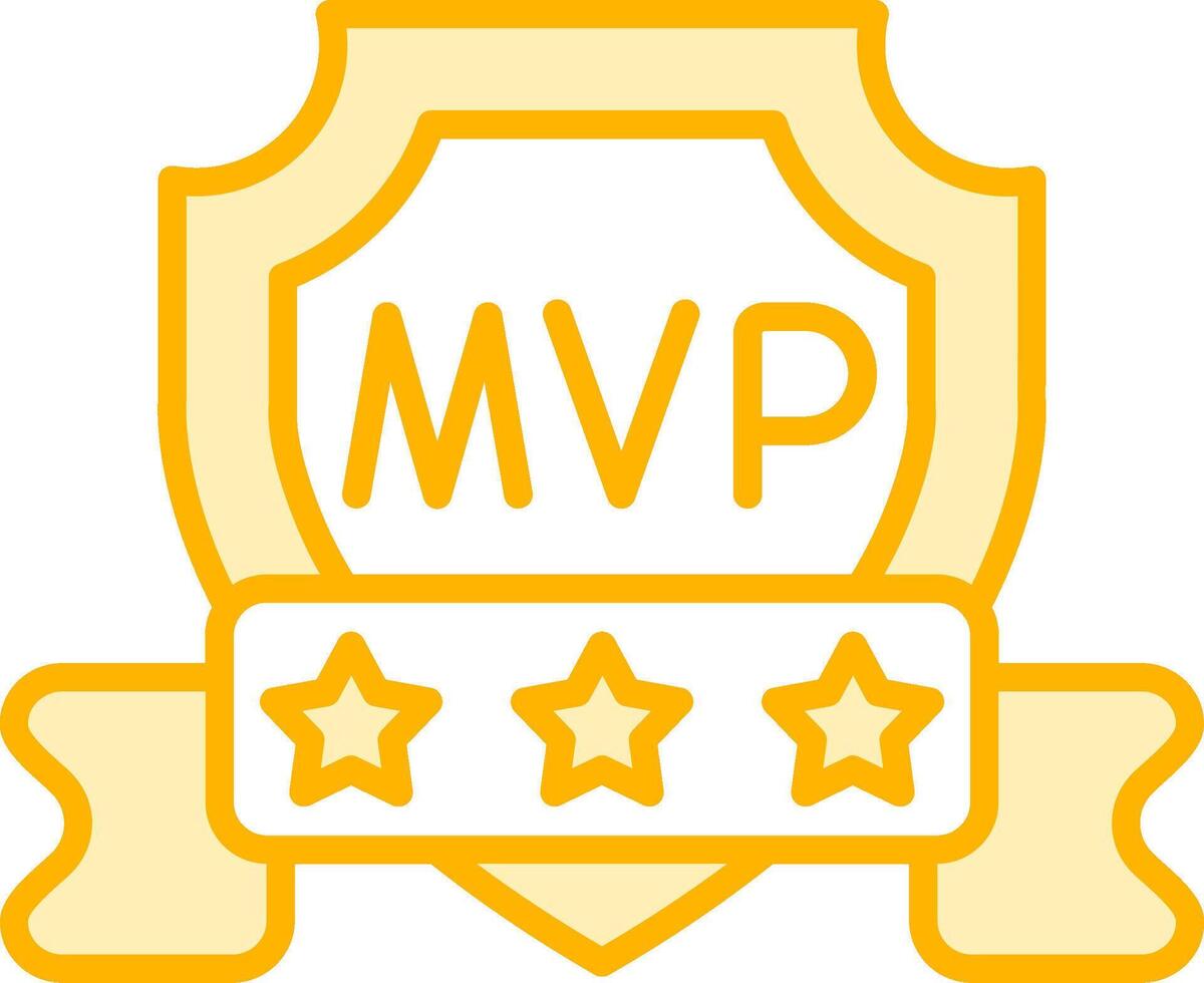 mvp vektor ikon