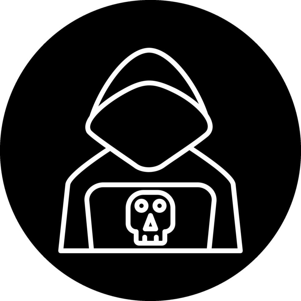 Hacker-Vektor-Symbol vektor