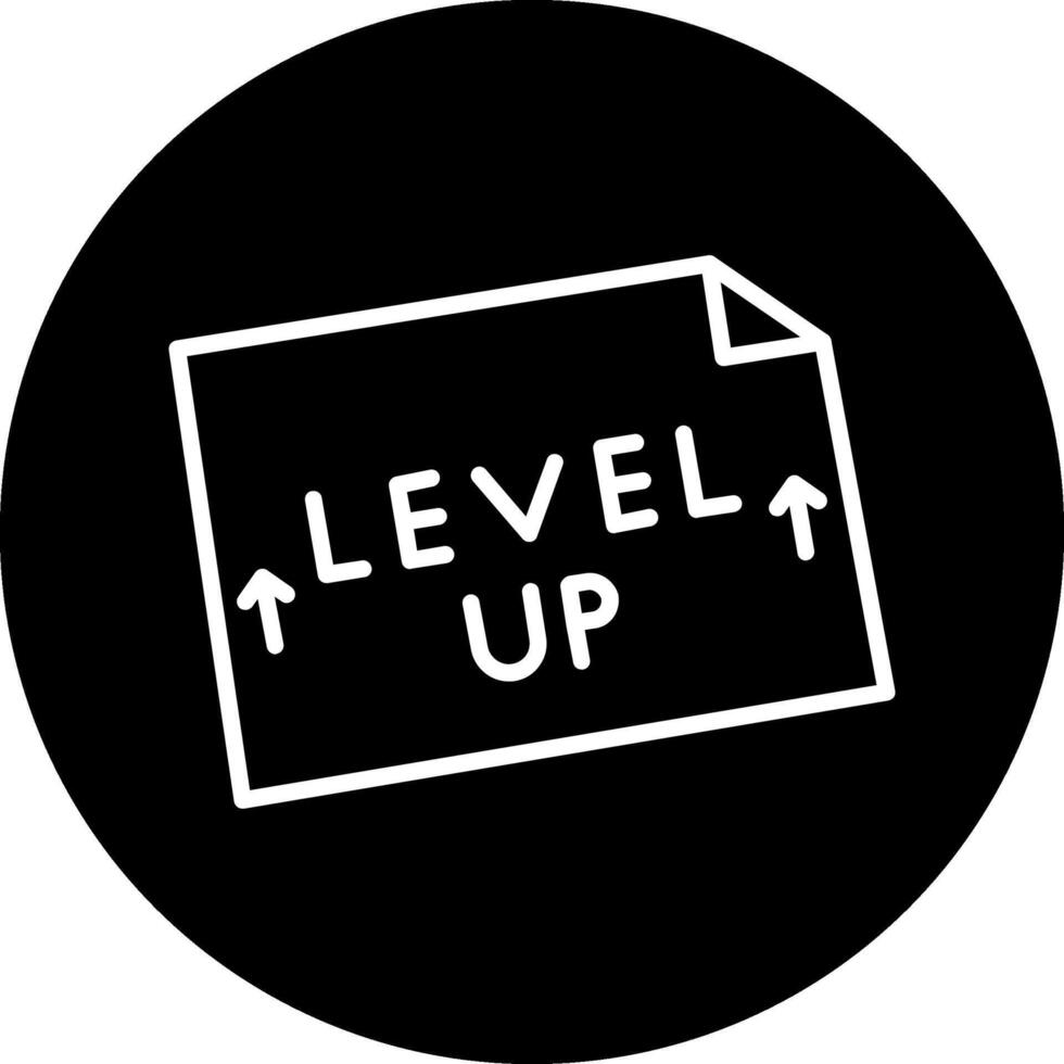 Level-Up-Vektor-Symbol vektor