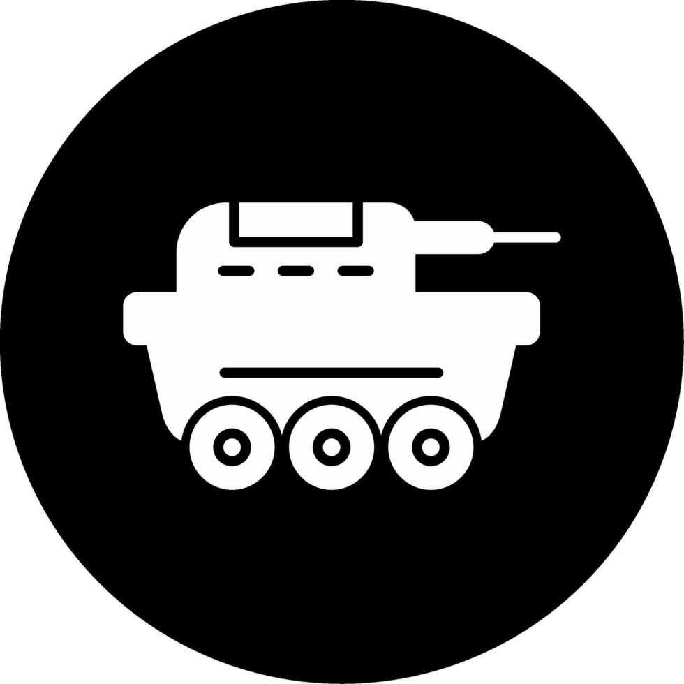 Tank-Vektor-Symbol vektor