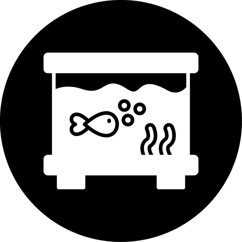 fisk tank vektor ikon