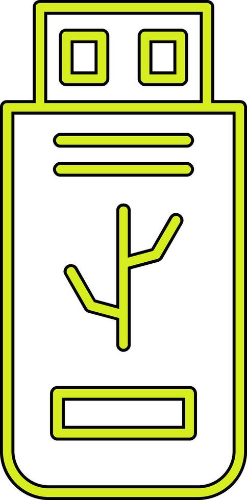 Blitz Platte Vektor Symbol