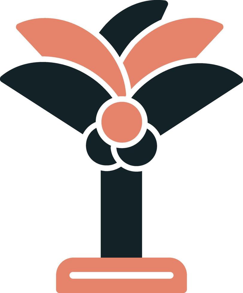 Palme-Vektor-Symbol vektor