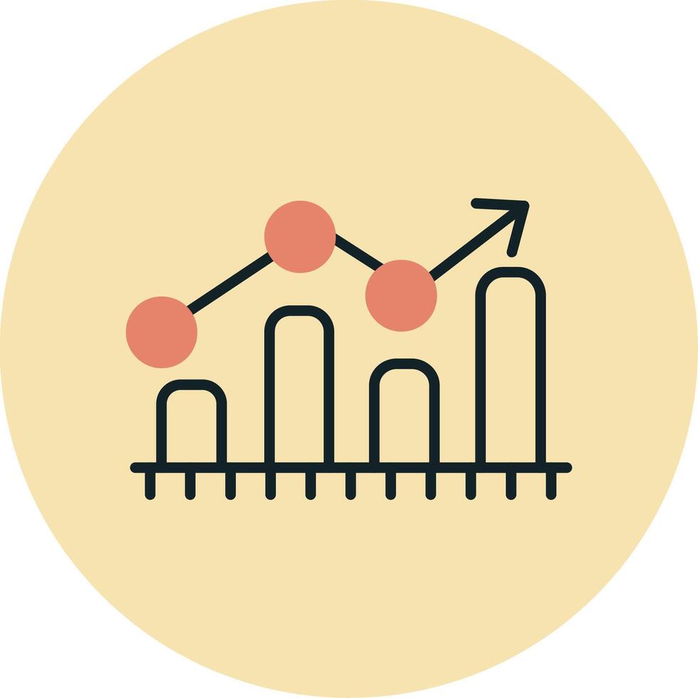 bar Diagram vektor ikon