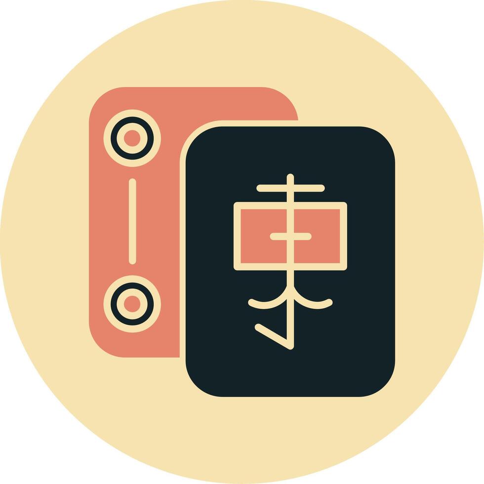 Mahjong Vektor Symbol