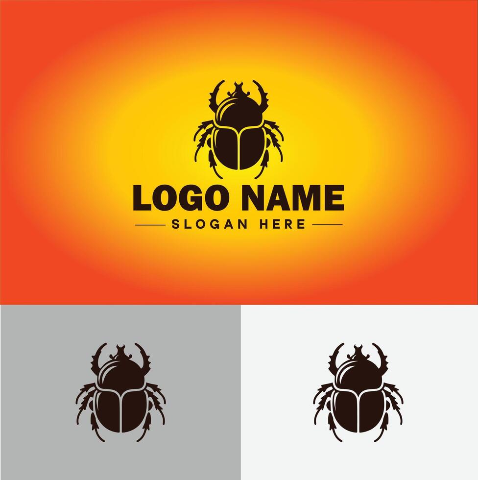 Käfer Logo Vektor Kunst Symbol Grafik zum Unternehmen Marke Geschäft Logo Vorlage