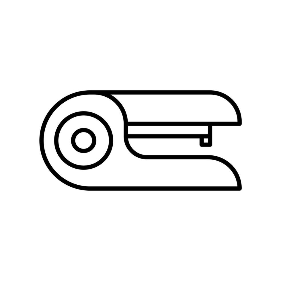 Hefter Symbol Vektor oder Logo Illustration Stil