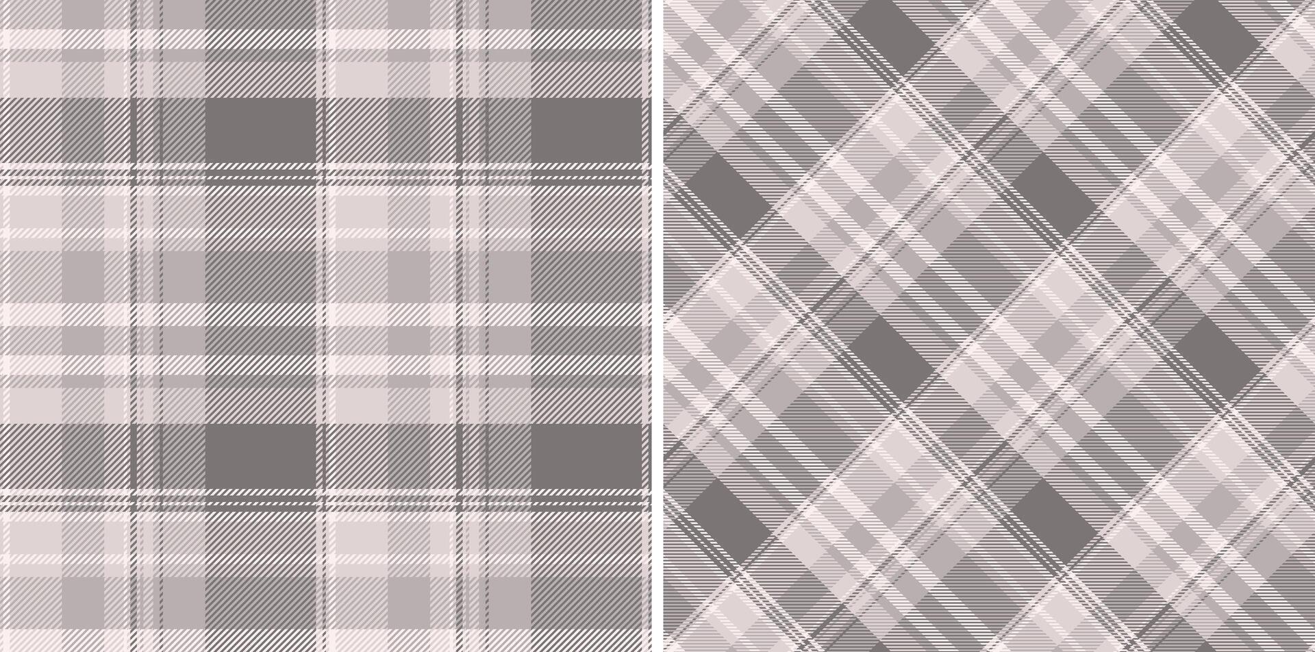 nahtlos prüfen Stoff von Textur Muster Hintergrund mit ein Plaid Textil- Tartan Vektor. einstellen im Gradient Farben. stilvoll Leben Zimmer und Schlafzimmer Dekor. vektor