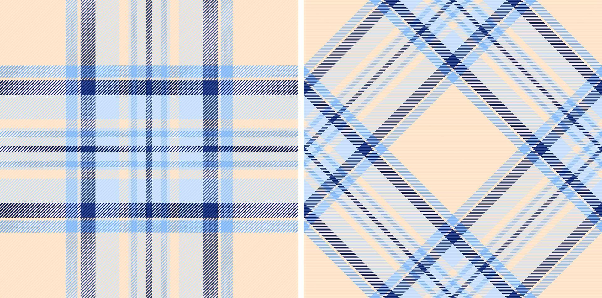 pläd bakgrund kolla upp av sömlös textur textil- med en tartan mönster tyg vektor. vektor