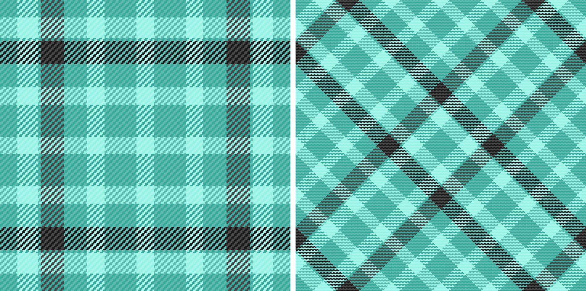 nahtlos prüfen Textil- von Stoff Vektor Tartan mit ein Textur Hintergrund Plaid Muster. einstellen im Raum Farben zum luxuriös Samt Mode Tendenzen.