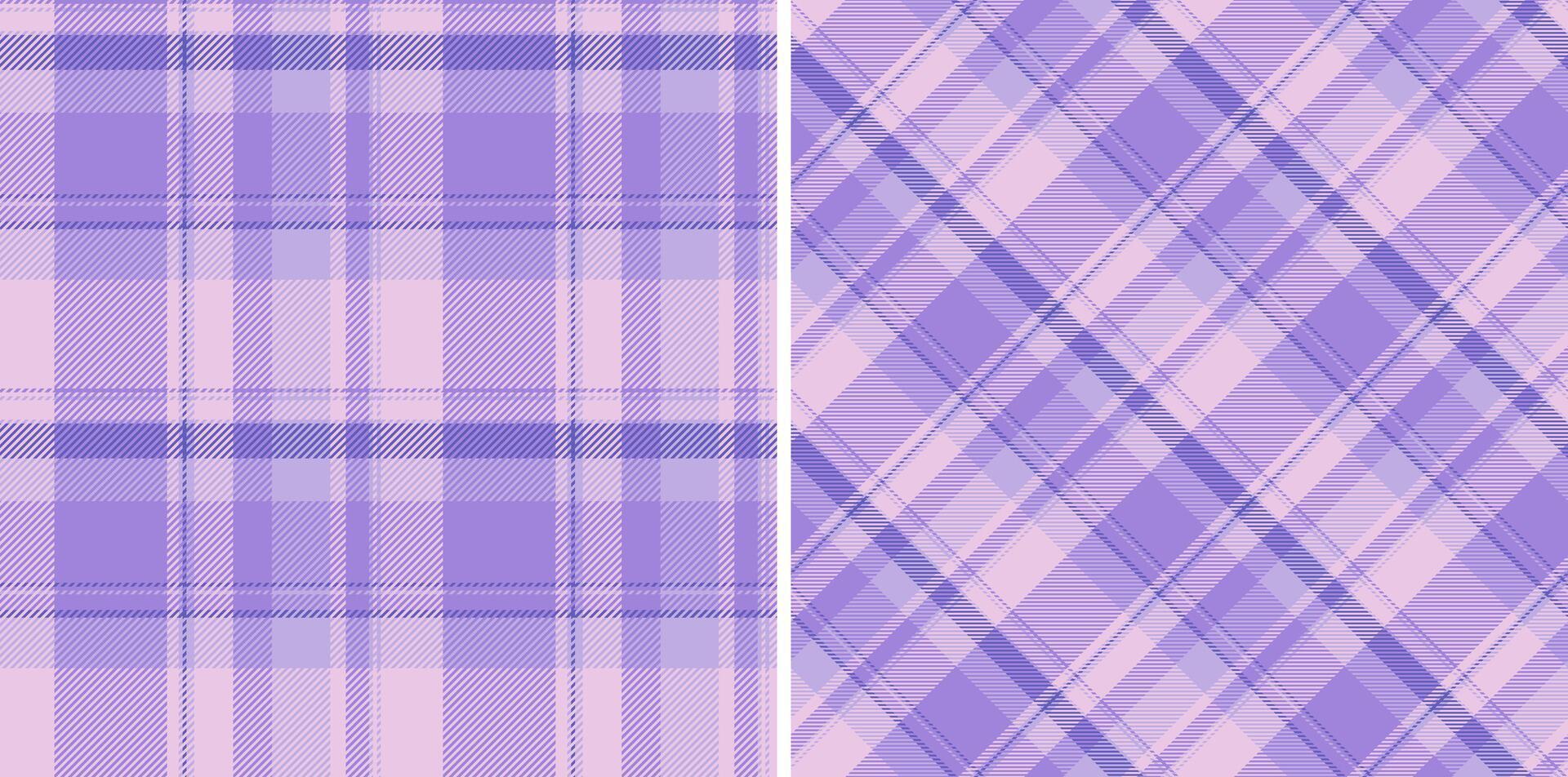 Hintergrund Textil- Vektor von Stoff nahtlos Textur mit ein Tartan Plaid Muster überprüfen. einstellen im Gradient Farben zum Fischgrätenmuster Muster im Mode und Design.