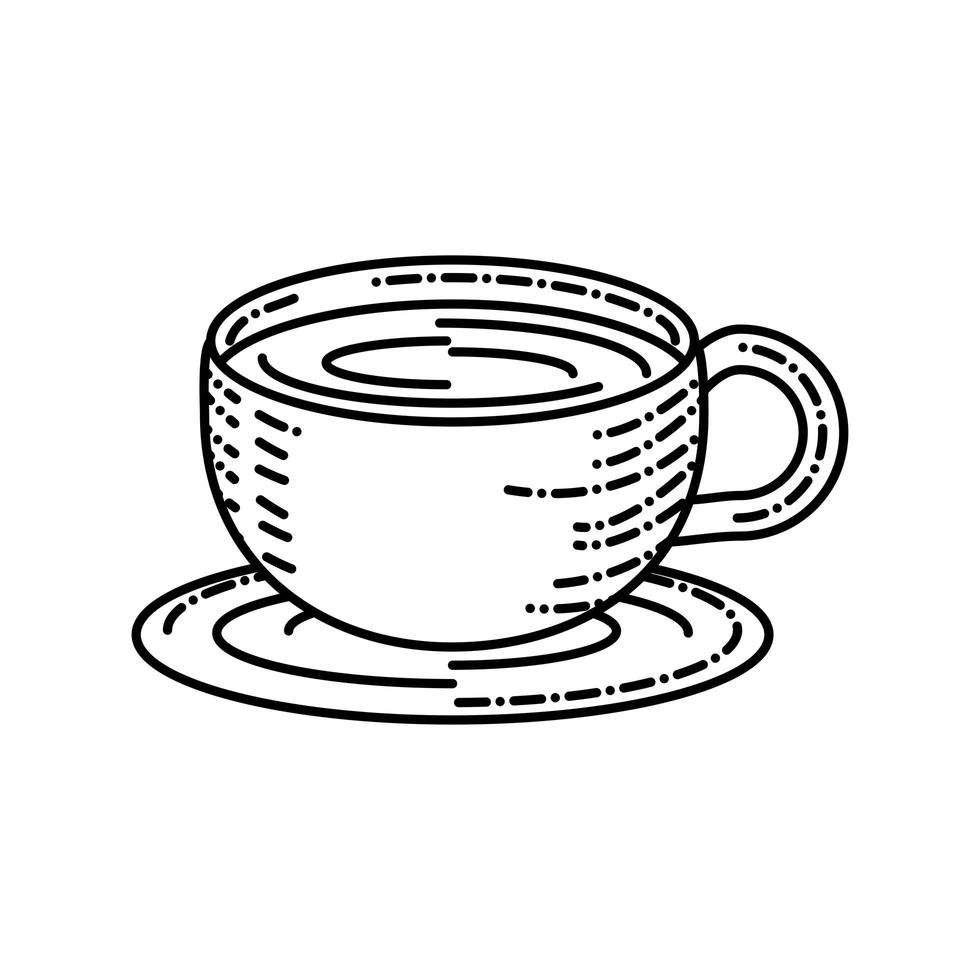 Kaffeetasse Gericht vektor