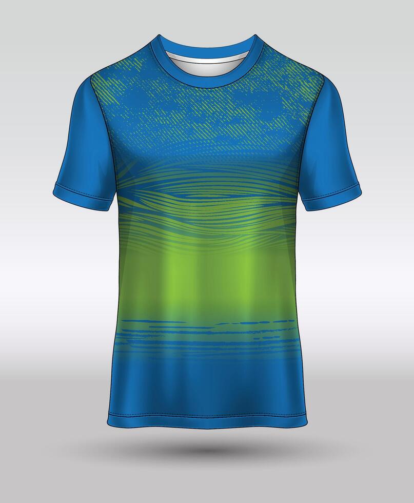 T-Shirt, Jersey Design zum Sublimation drucken neueste vektor