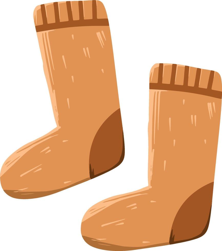 Illustration von ein Paar von Socken vektor