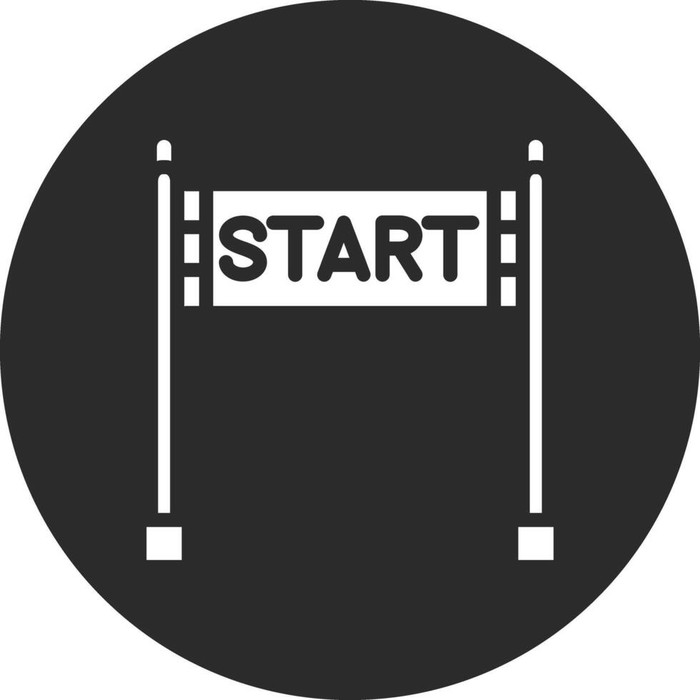 lopp Start vektor ikon
