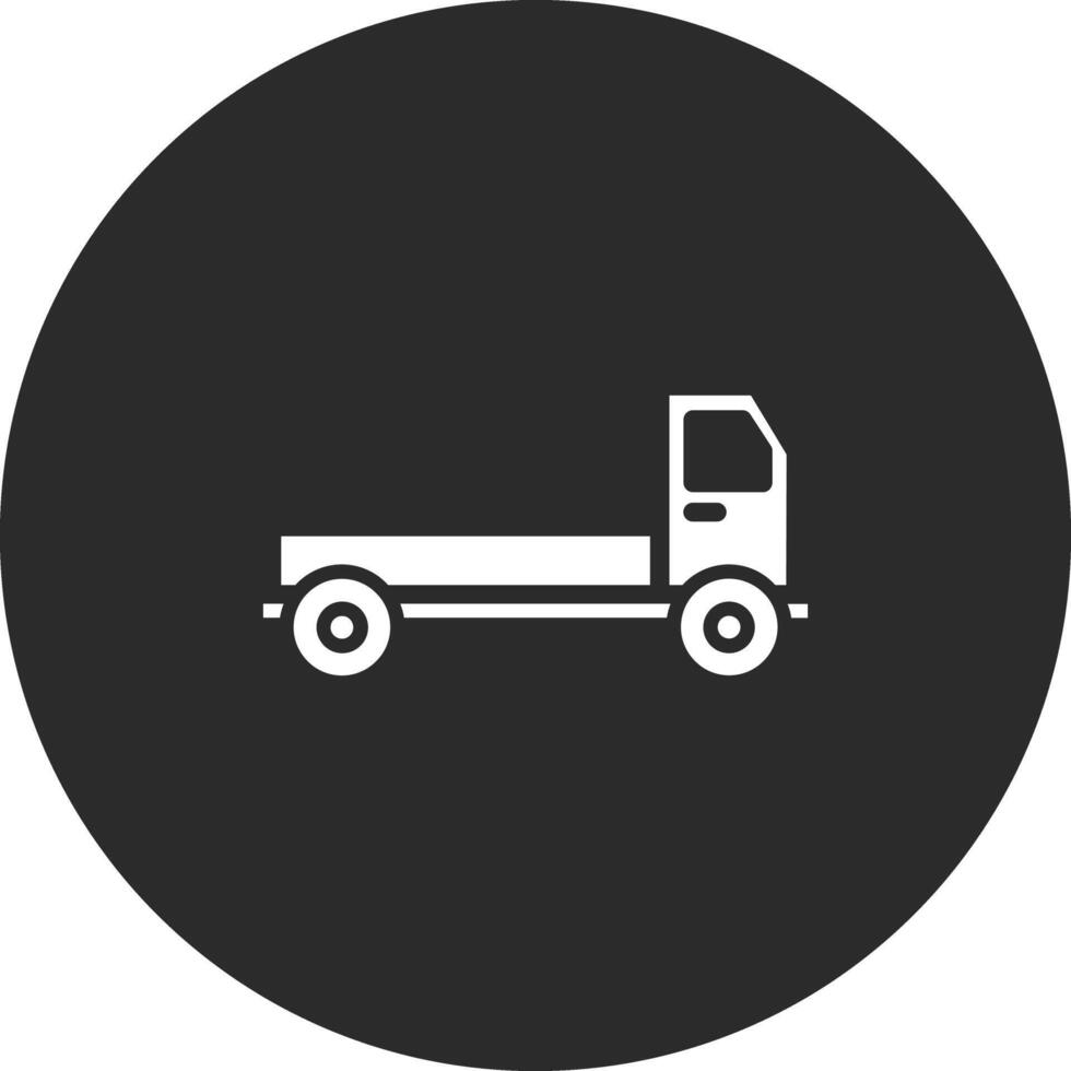 LKW Anhänger Vektor Symbol