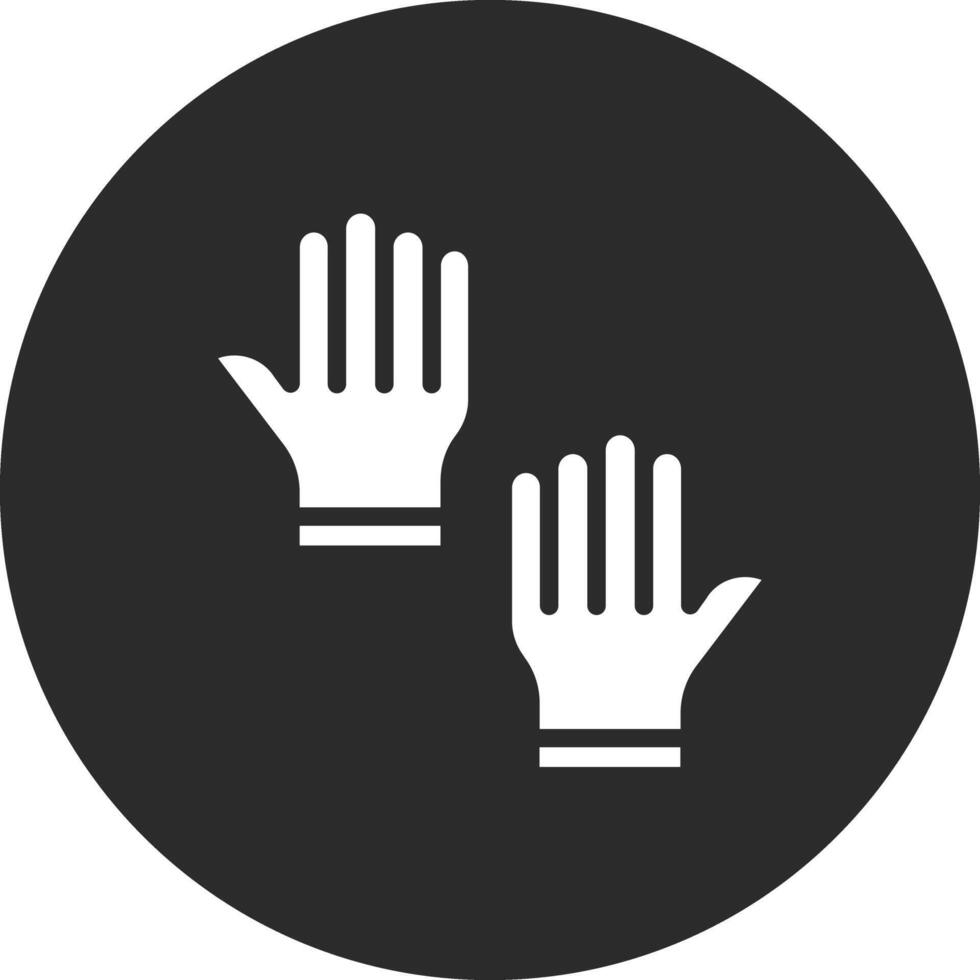 Reinigung Handschuhe Vektor Symbol