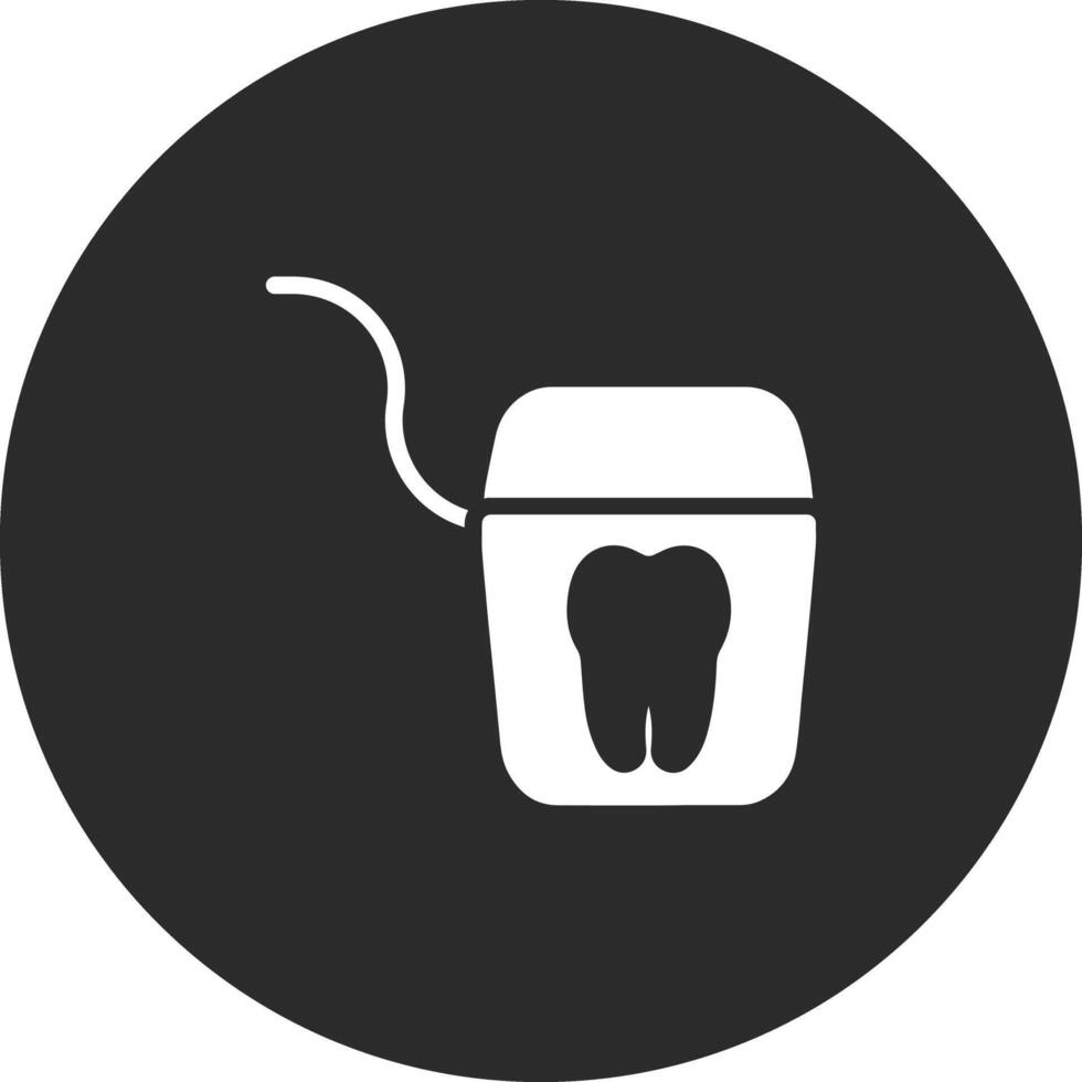 Dental Zahnseide Vektor Symbol