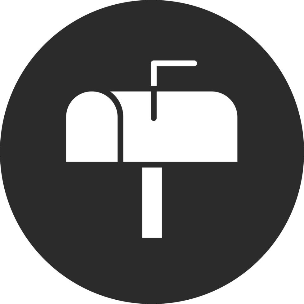 Mailbox-Vektorsymbol vektor