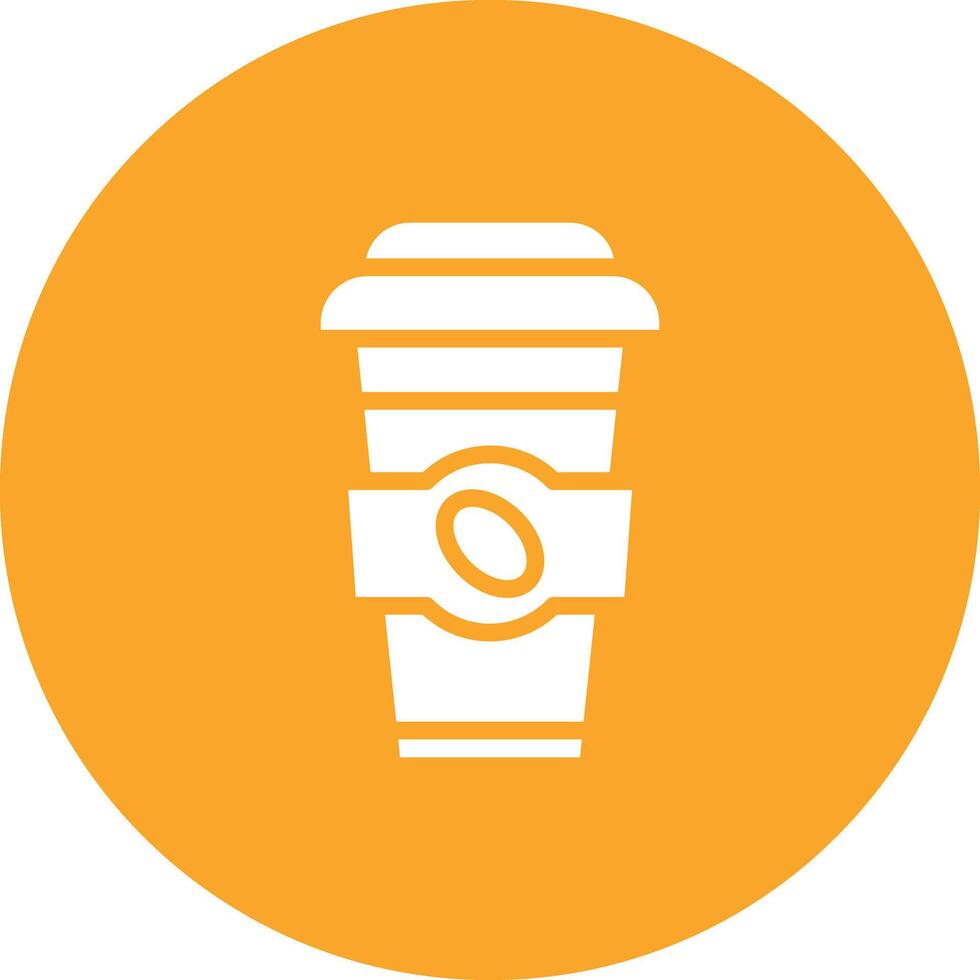 Kaffee wegbringen Vektor Symbol