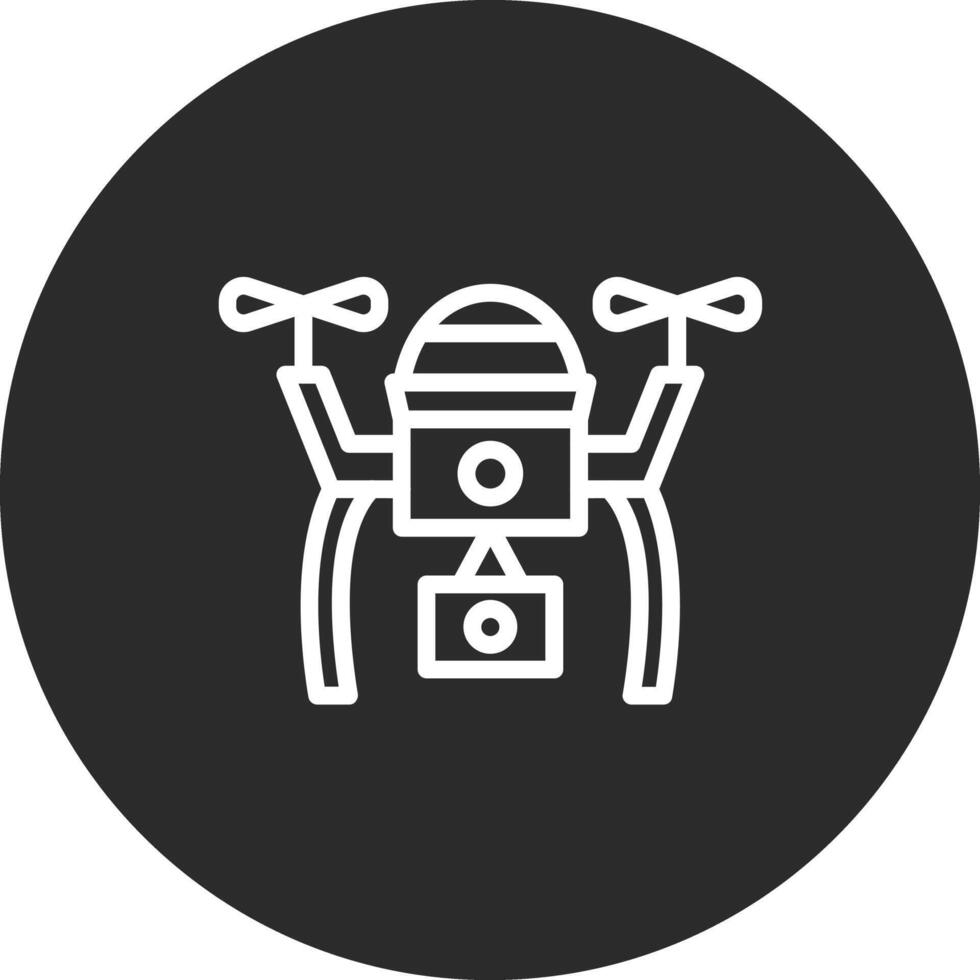 Drohne Kamera Vektor Symbol