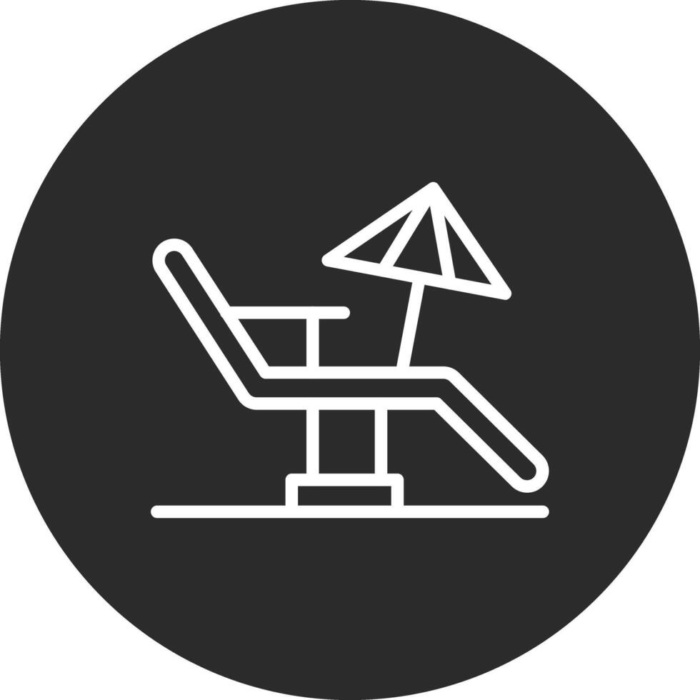 vardagsrum stol vektor ikon