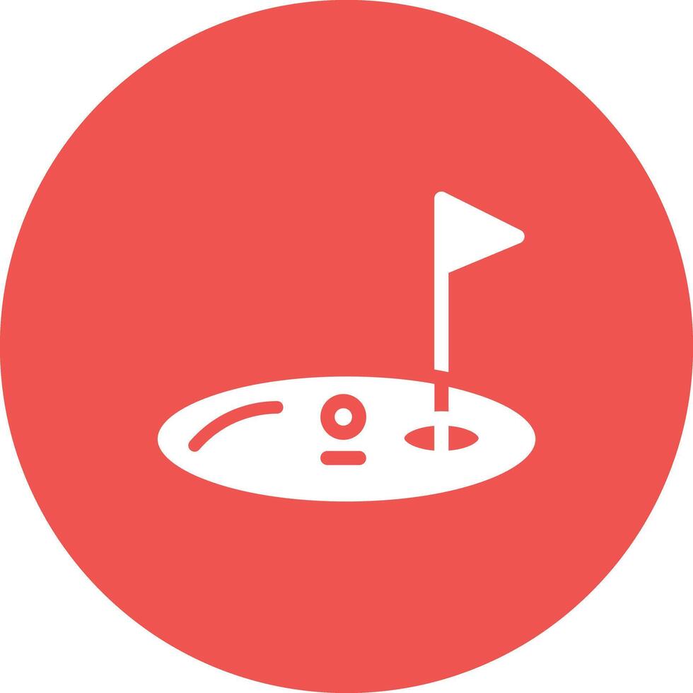 Golf-Vektor-Symbol vektor