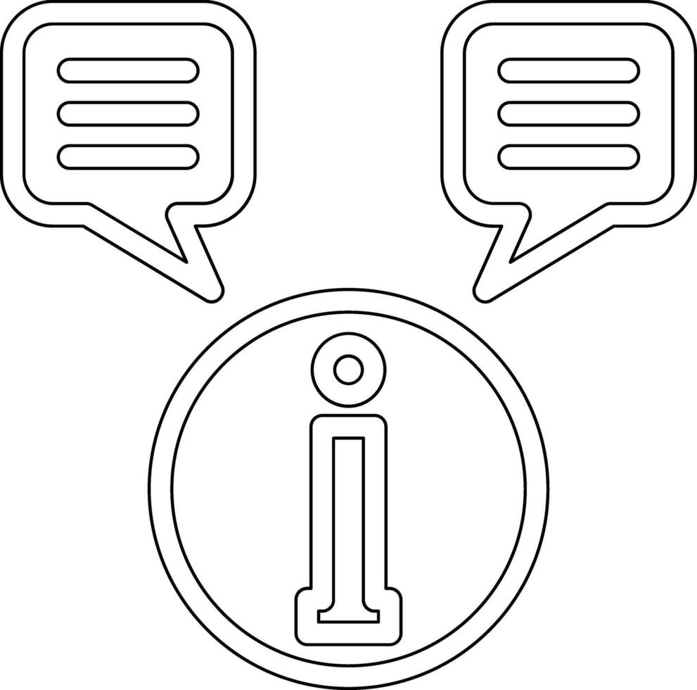 Information Ressourcen Vektor Symbol