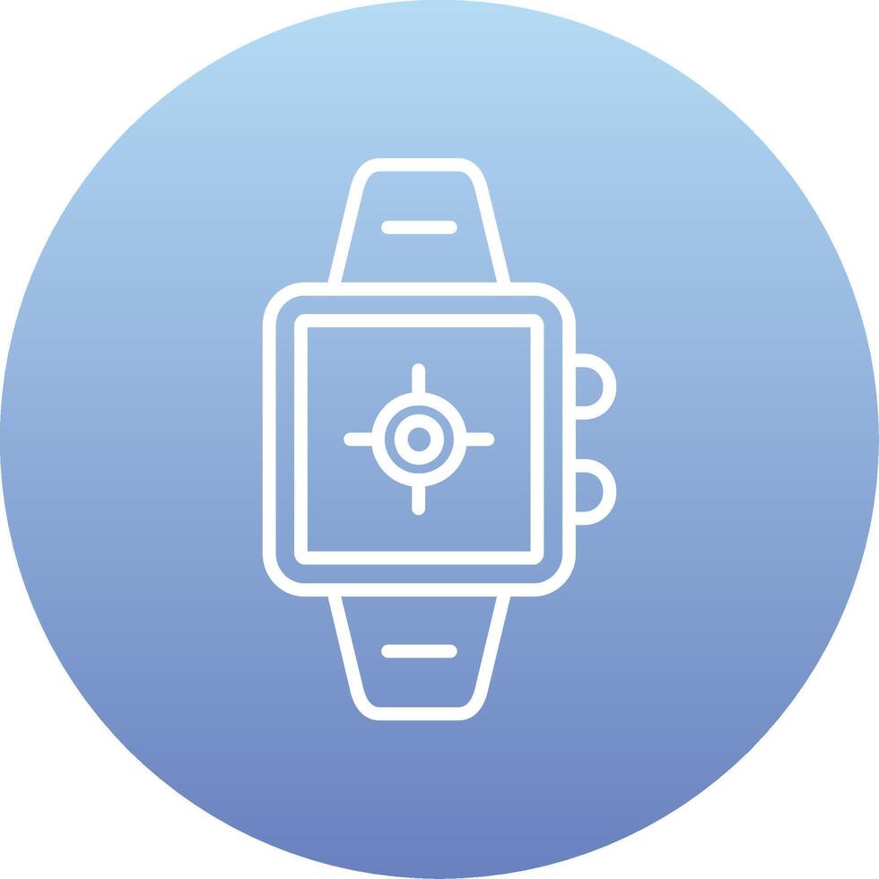 Smartwatch-Vektorsymbol vektor