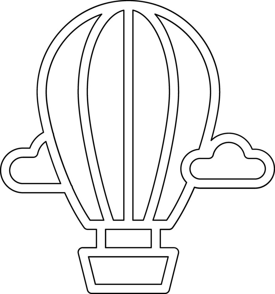 luft ballong vektor ikon