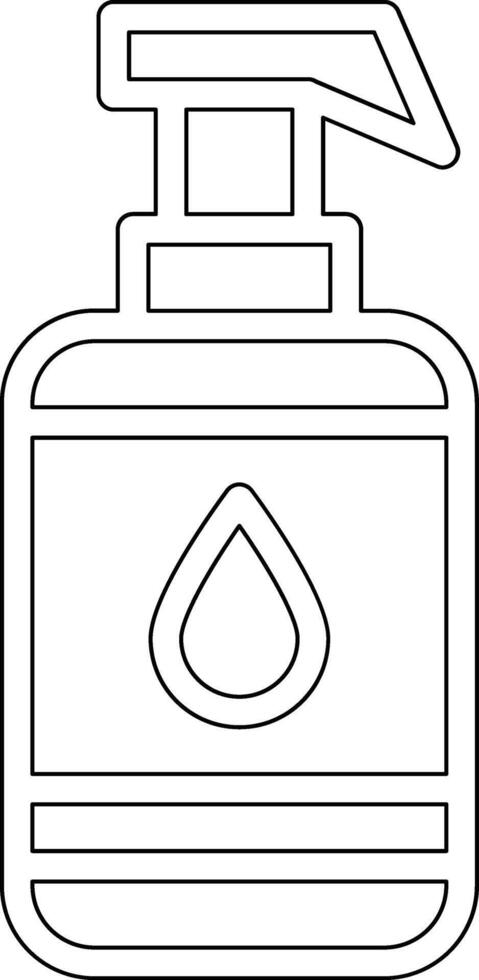 Lotion-Vektor-Symbol vektor