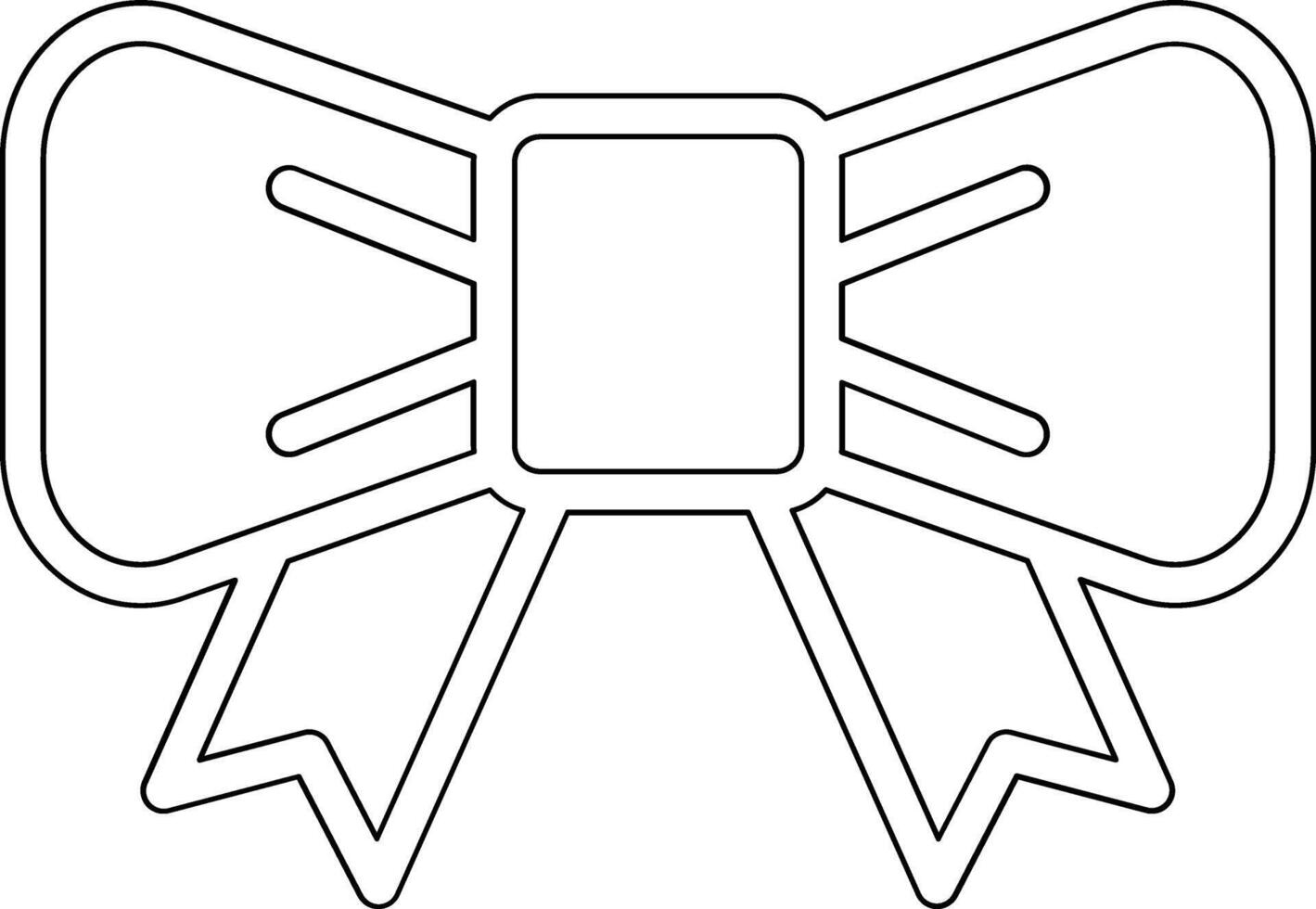 Bogen-Vektor-Symbol vektor