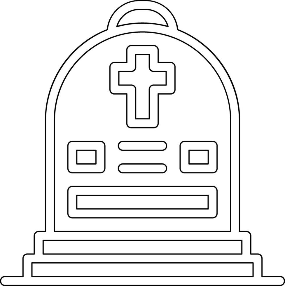 Symbol für Grabvektor vektor