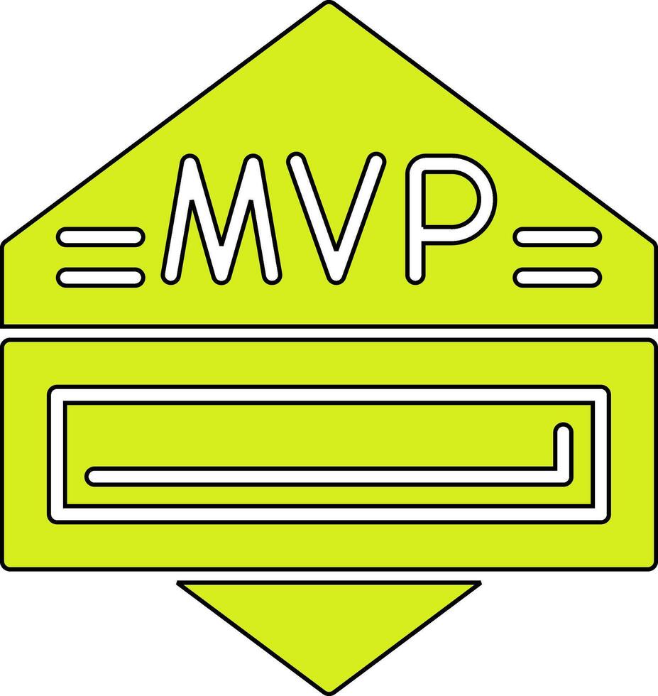 mvp-Vektorsymbol vektor