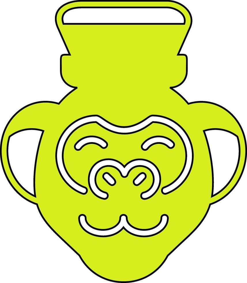 Affe Vektor Symbol
