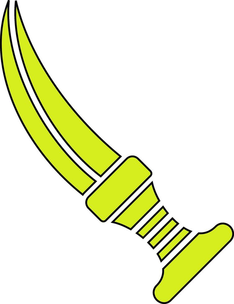 jambiya Vektor Symbol